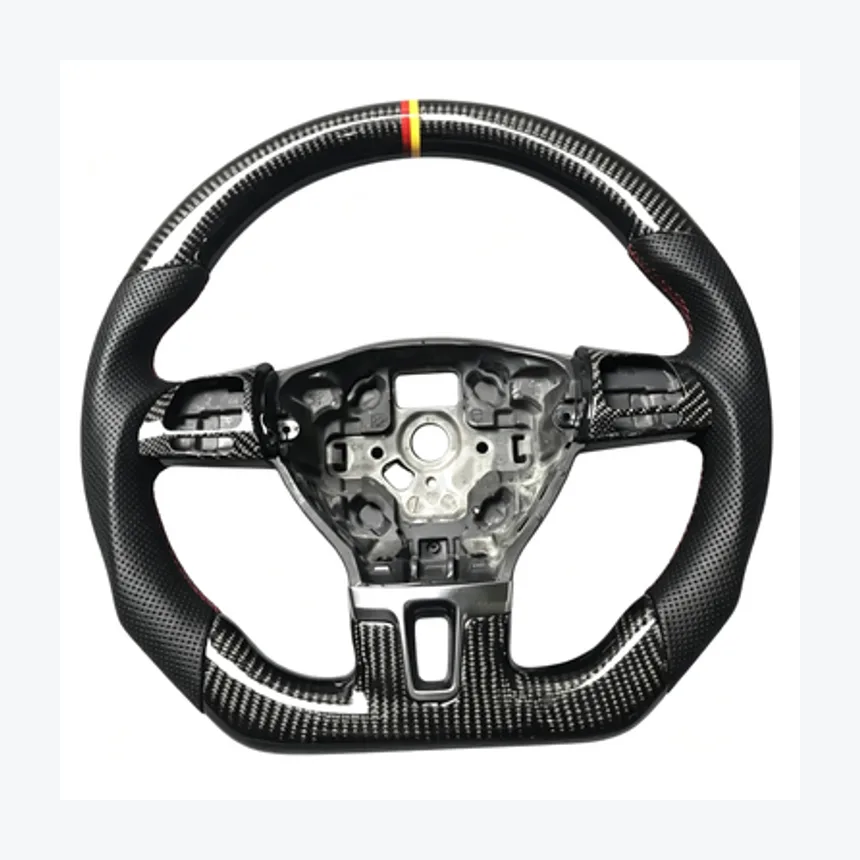 Volkswagen Tiguan Leather Steering Wheel — Custom Steering Wheel