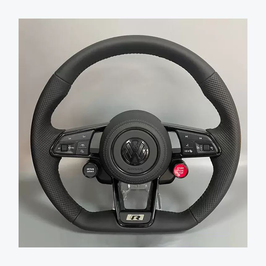 Volkswagen Model S Perforated Nappa Leather Wheel — Custom Steering Wheel