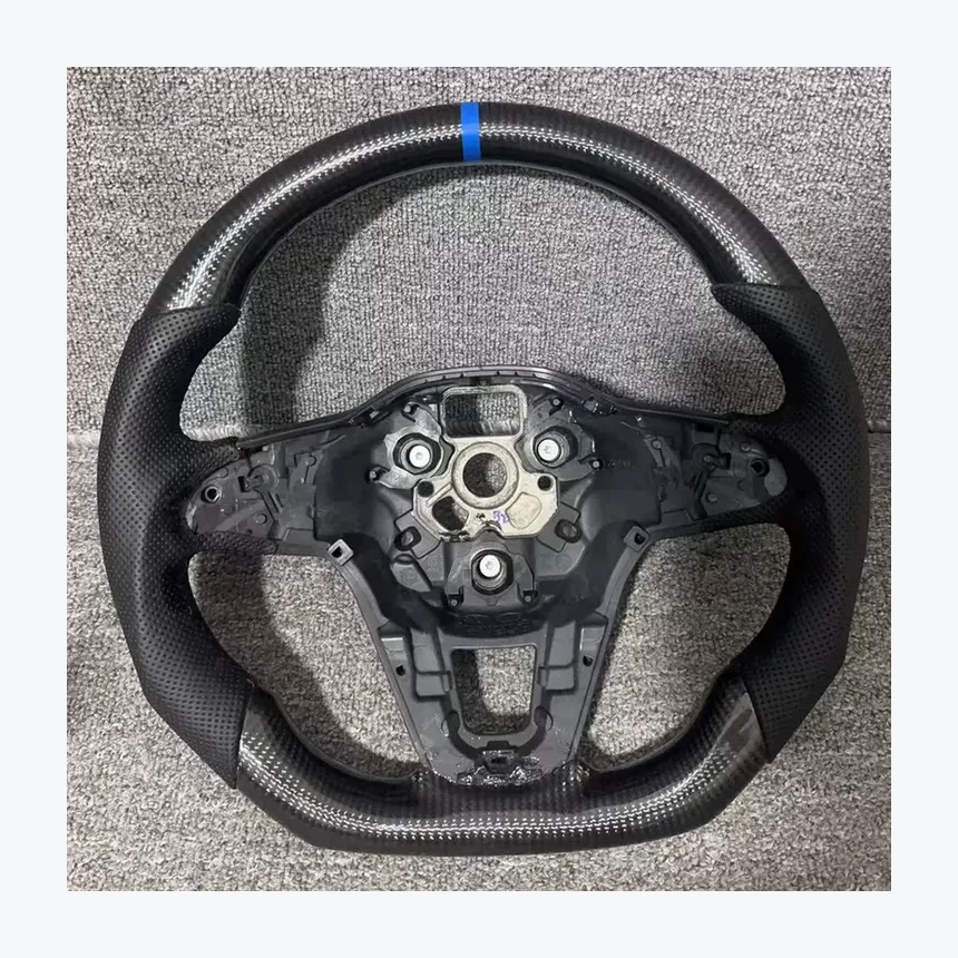 Volkswagen 12 O'Clock Carbon Fiber Steering Wheel — Custom Steering Wheel